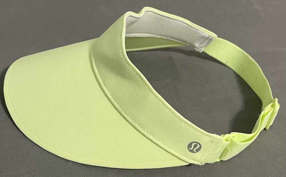 Lululemon All Sport Visor Lime Green Yellow Excellent Condition